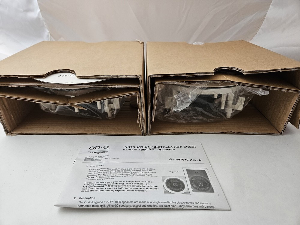 Legrand 364764-02 Main / Stereo Speakers