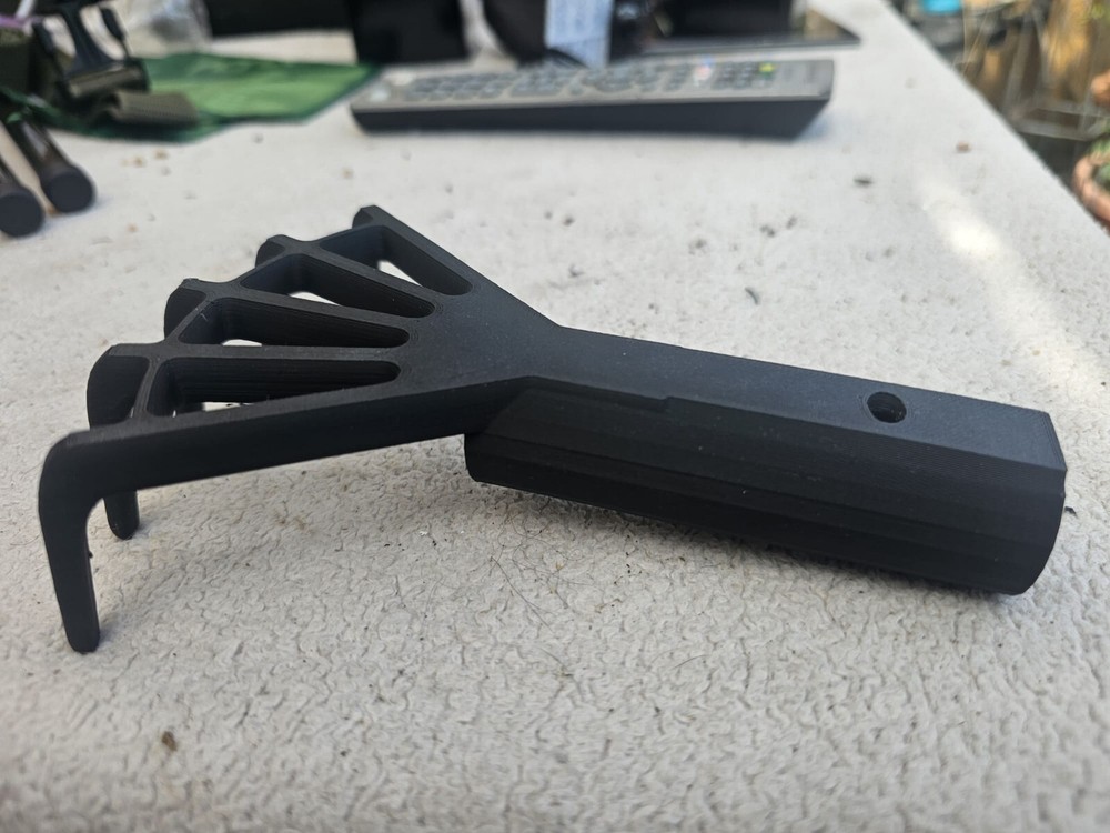 Allthings3D Bushwhacker baiting spoon pole weed rake attachment