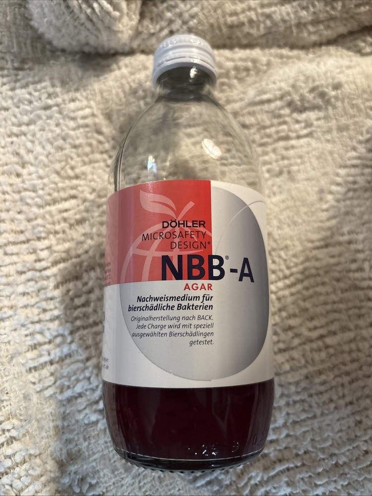 Dohler NBB Nutrient Media For Beer-Spoiling Bacteria 250mL Bottle (Case Of 9)