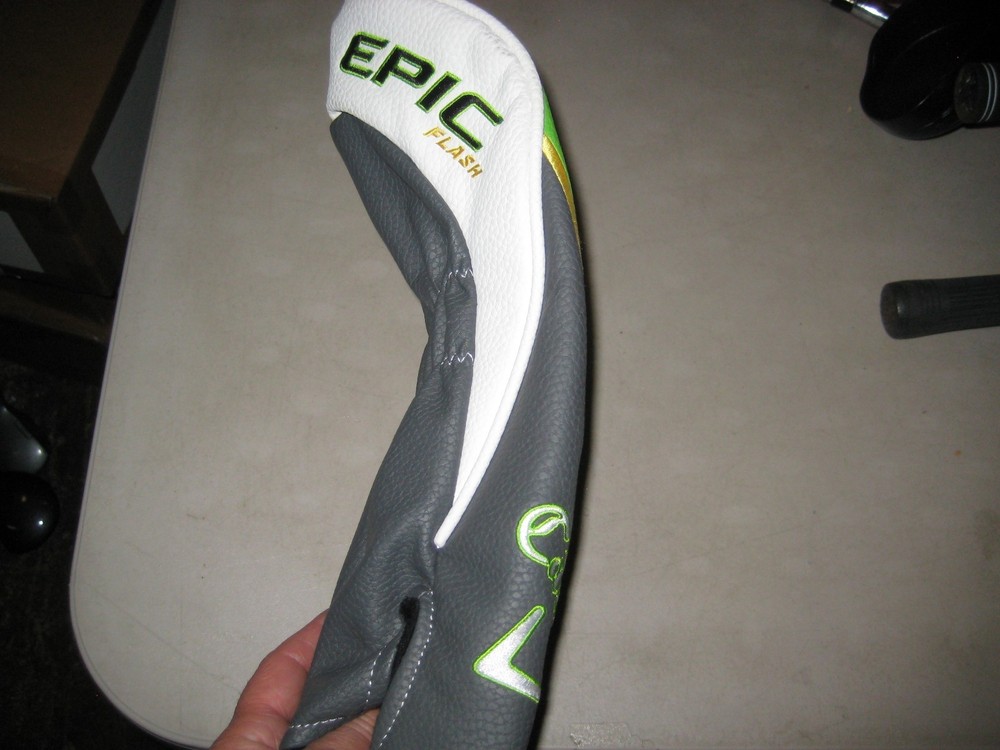 slightly used Callaway Epic Flash driver headcover