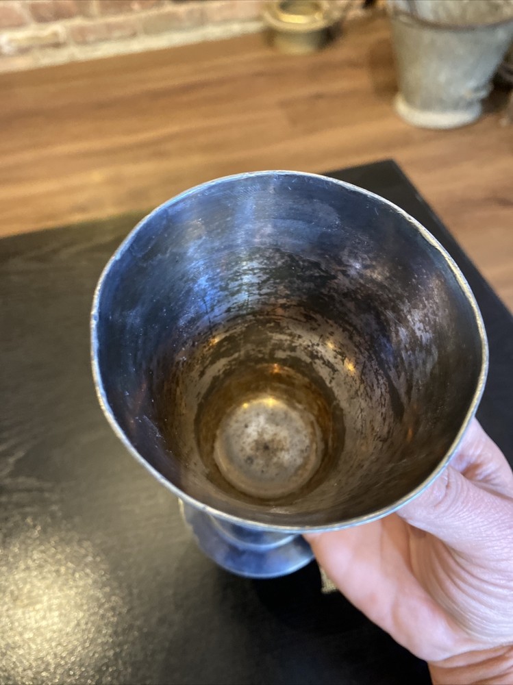 Antique Reed & Barton Silver Plated Goblet Cup, 404