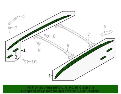 Genuine ford Rail EJ5Z-7855106-AA