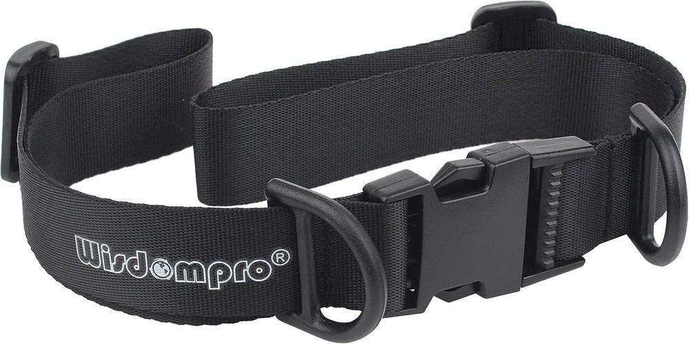 Heavy Duty Adjustable Backpack Chest Strap with Quick Release Buckle - Black