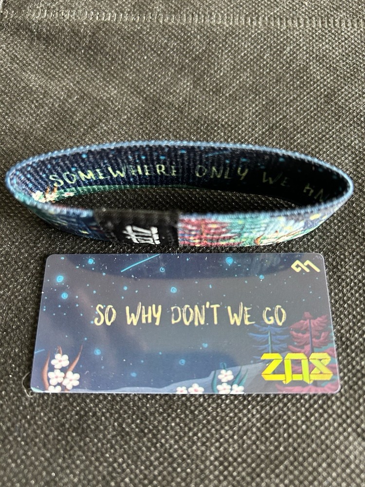 Somewhere Only We Know Zox Strap Reversible Wristband Moon