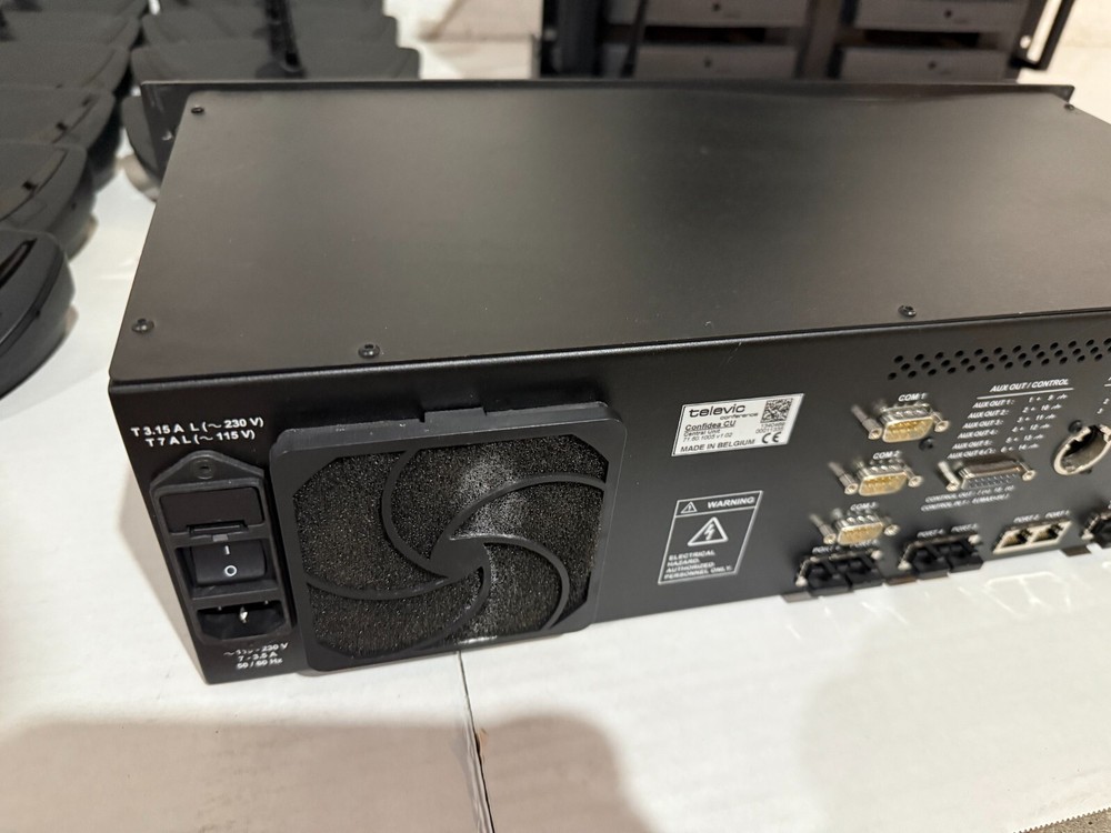 Televic Confidea Wireless Conference Microphone System