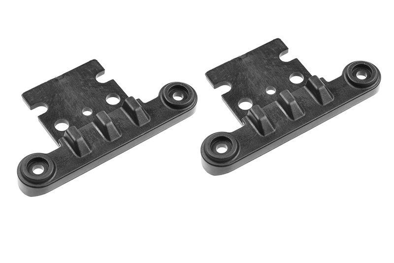 Corally - Bumper / Gearbox Cover, Composite (2pcs)