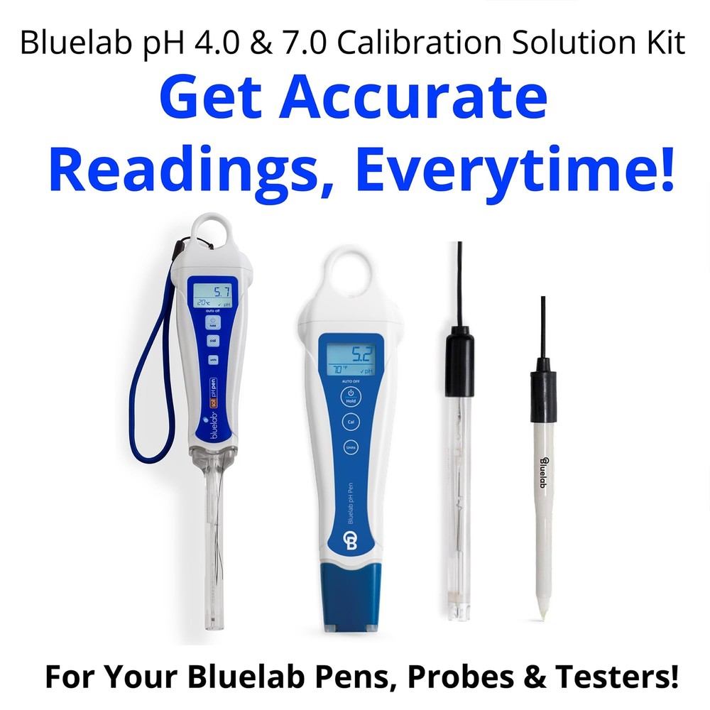 pH 4.0 & 7.0 Calibration Solution Kit - pH Meter & pH Pen Calibration for Bal...