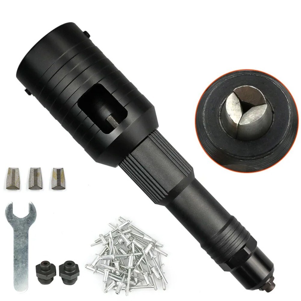 Electric Rivet Gun Conversion Head Rivet Electric Drill Rivet Gun Core Pulling