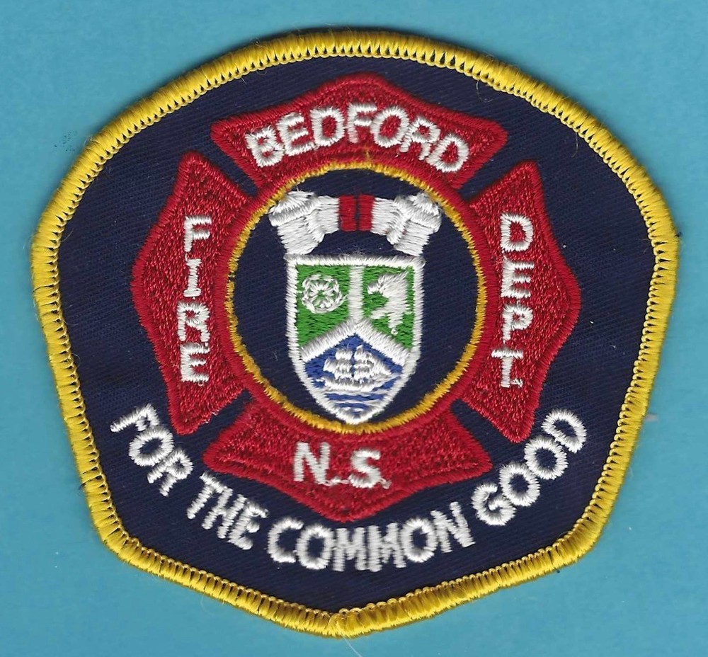 BEDFORD NOVA SCOTIA CANADA FIRE DEPARTMENT PATCH FLASH