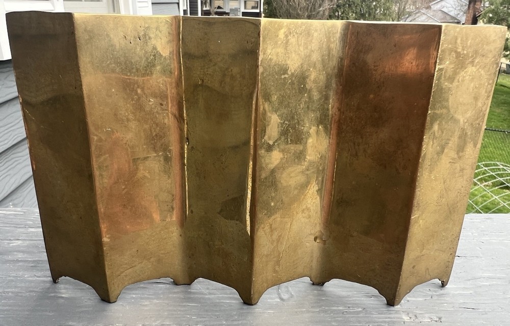 Solid Brass Enesco Oriental Wall Divider Table Decoration