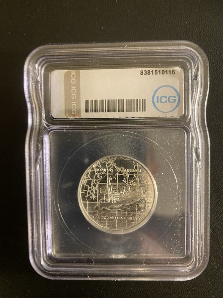 SS Tilawa Recovered Silver ICG MS68