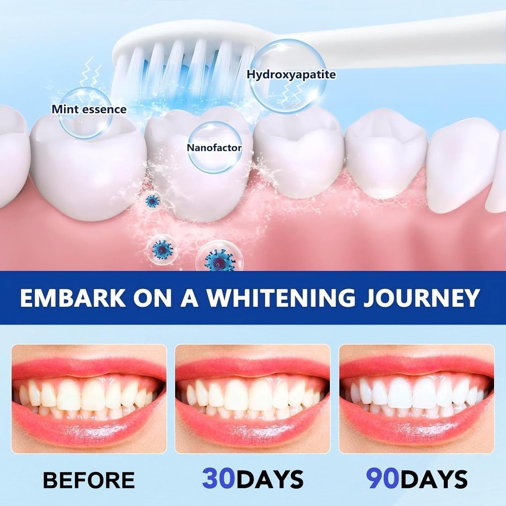7.5% Hydroxyapatite Toothpaste for Advanced Enamel Protection 4.23 OZ