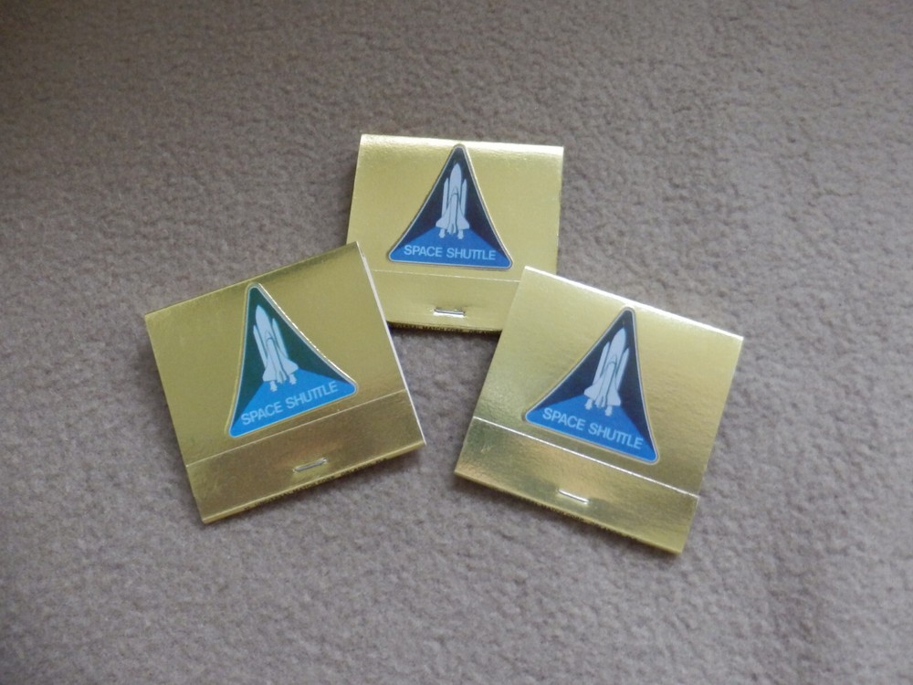 Space Shuttle Matchbooks