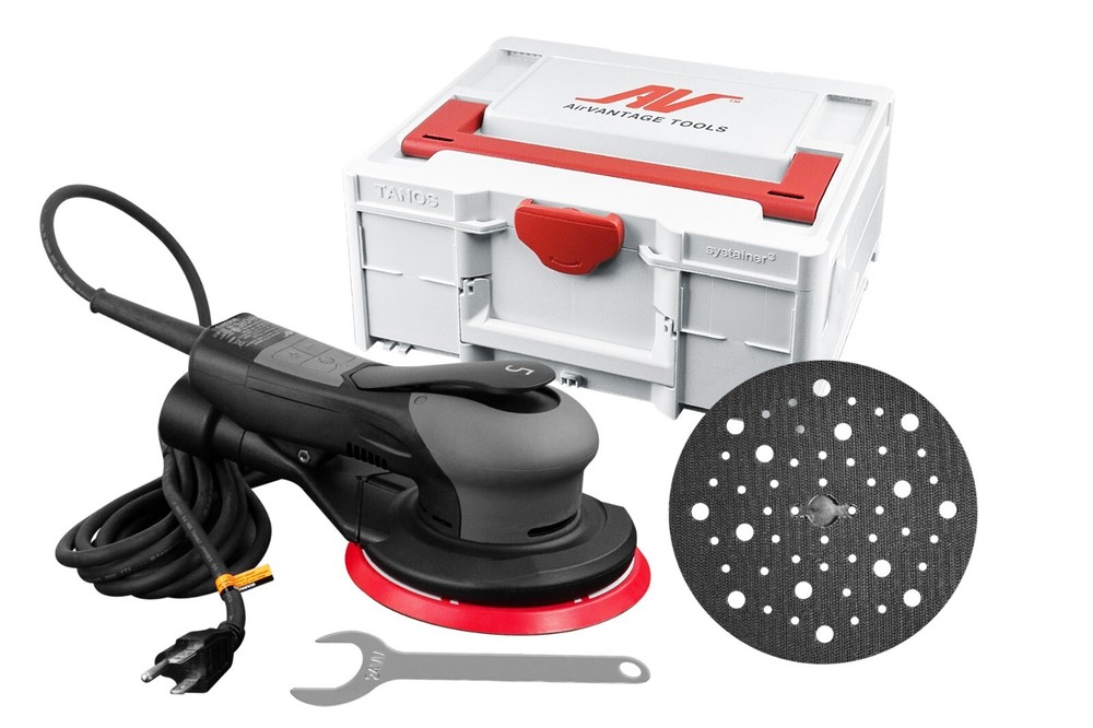 AirVANTAGE 6"  Gen2 PLUS Electric ROS Kit - 3/16" Orbit: Hook & Loop