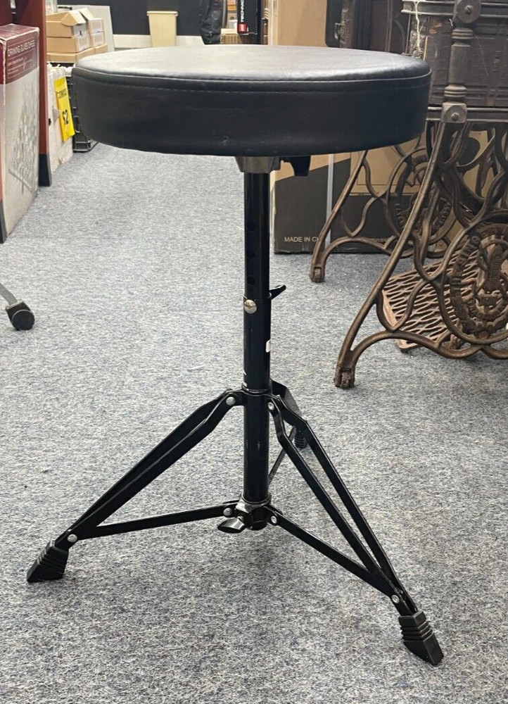 Drum Throne Seat Only Heavy Duty Black Traditional Stool