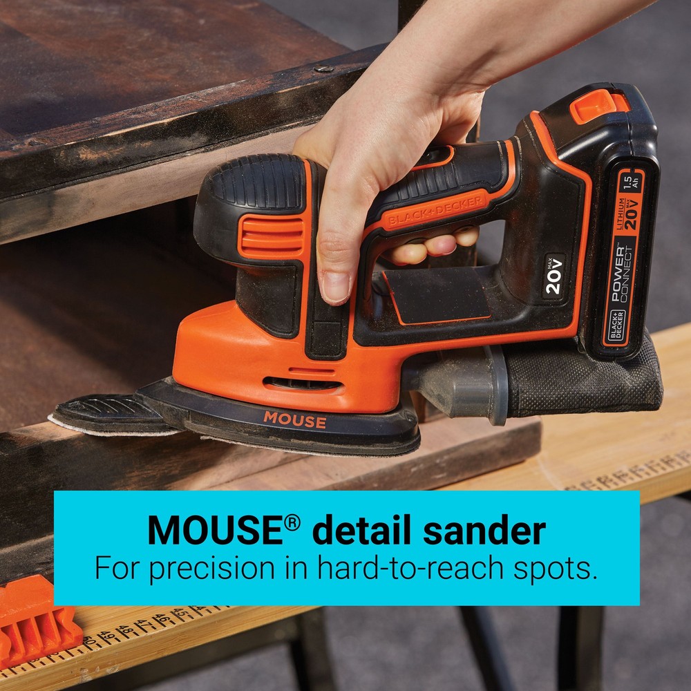 BLACK+DECKER 20V Max* Lithium Ion 4 Tool Combo Kit - BD4KITCDCMSL