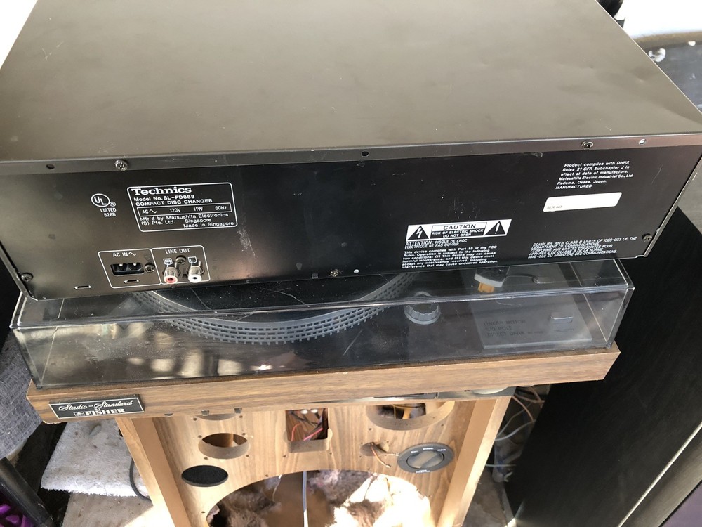 Technics SL-PD888 5 CD Compact Disc Carousel Changer. Tested Working.