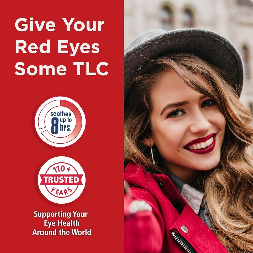 Max Strength Eye Drops with CoolSense Technology for Fast Redness Relief - 0....