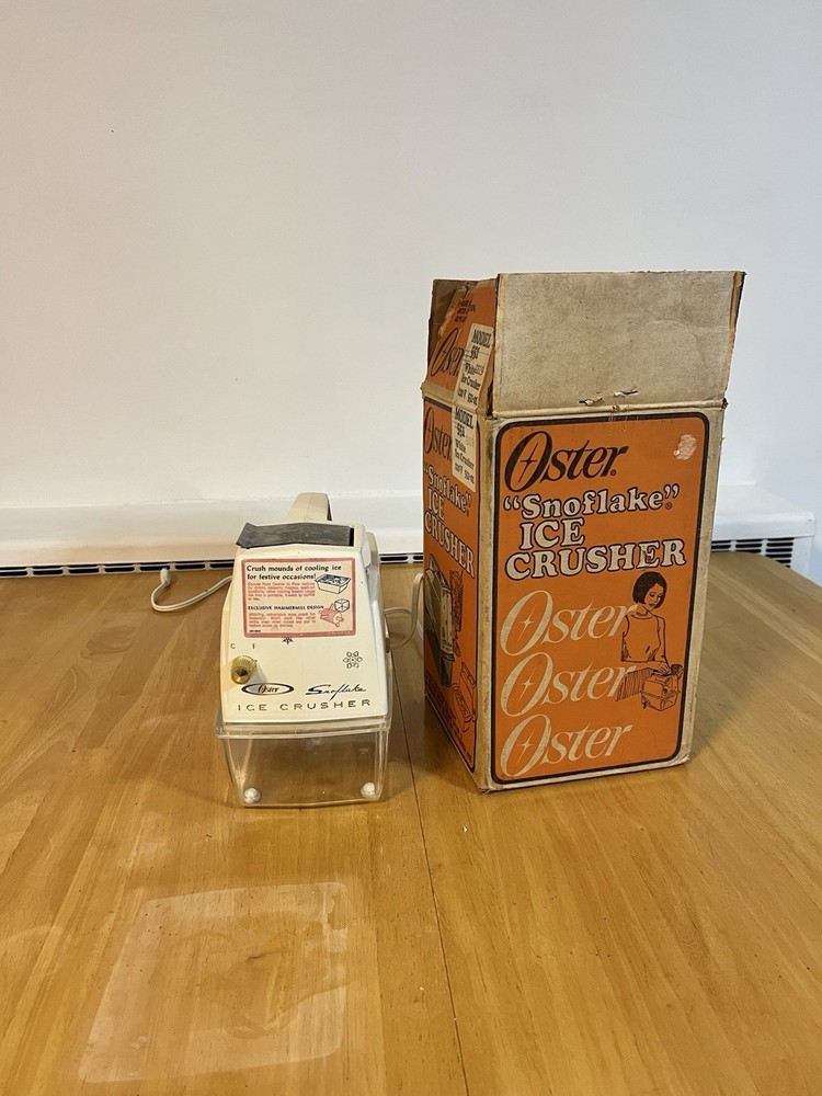 Oster "Snowflake" Ice Crusher