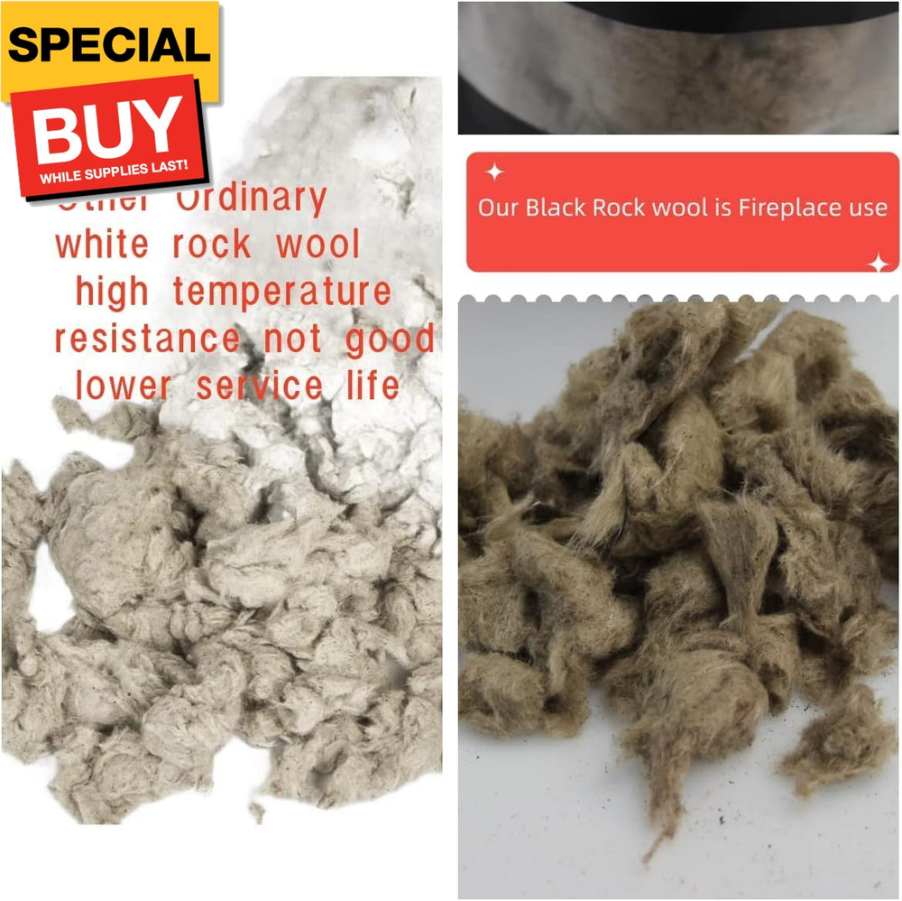 Rock Wool 4oz for Gas Logs
