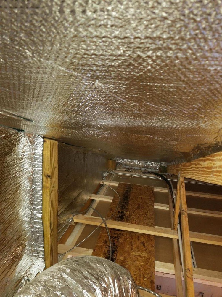 Reflective Foil Insulation Roll Double Bubble USEP 48" X 15FT R8 OS