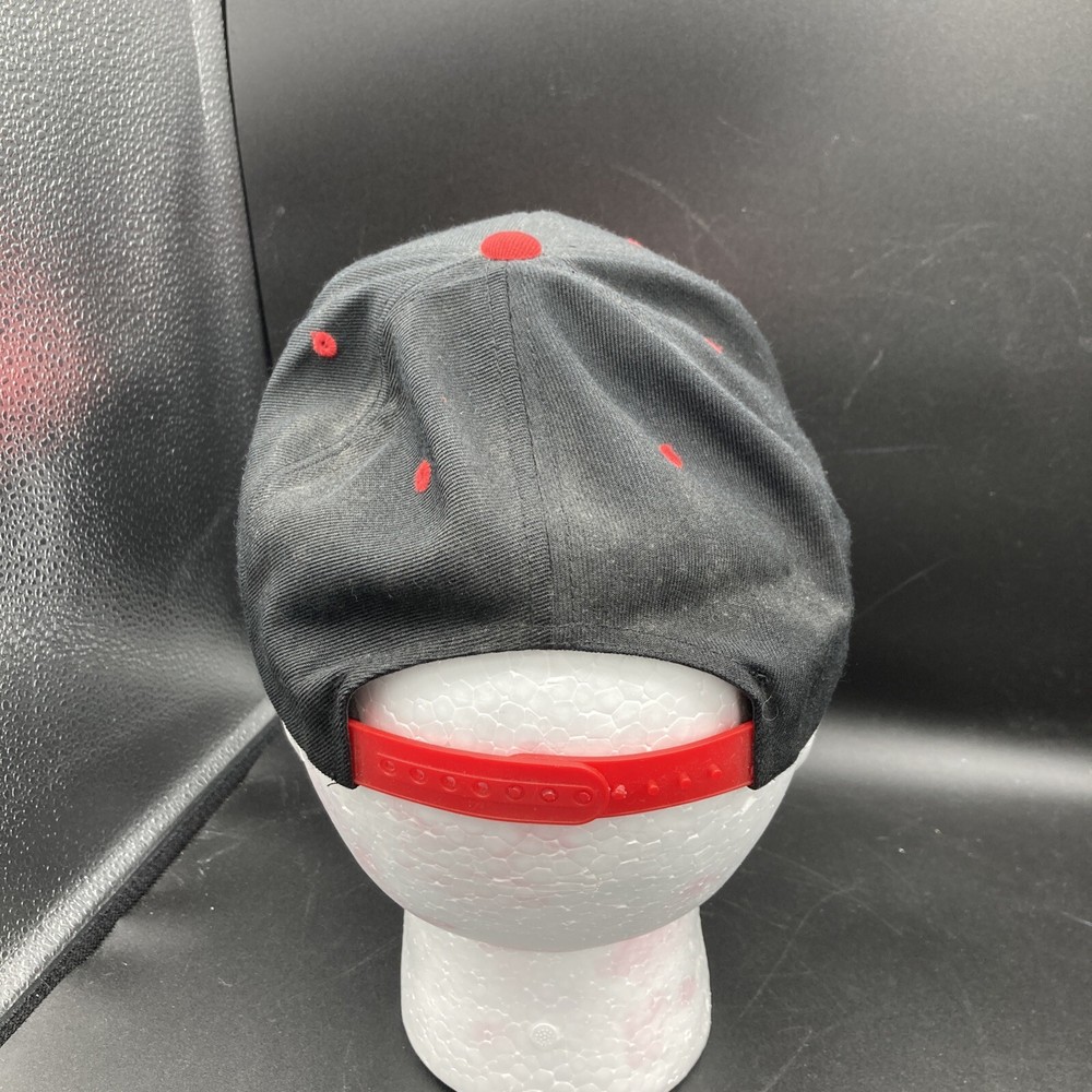 1320 Video Black & Red Snapback Hat Cap