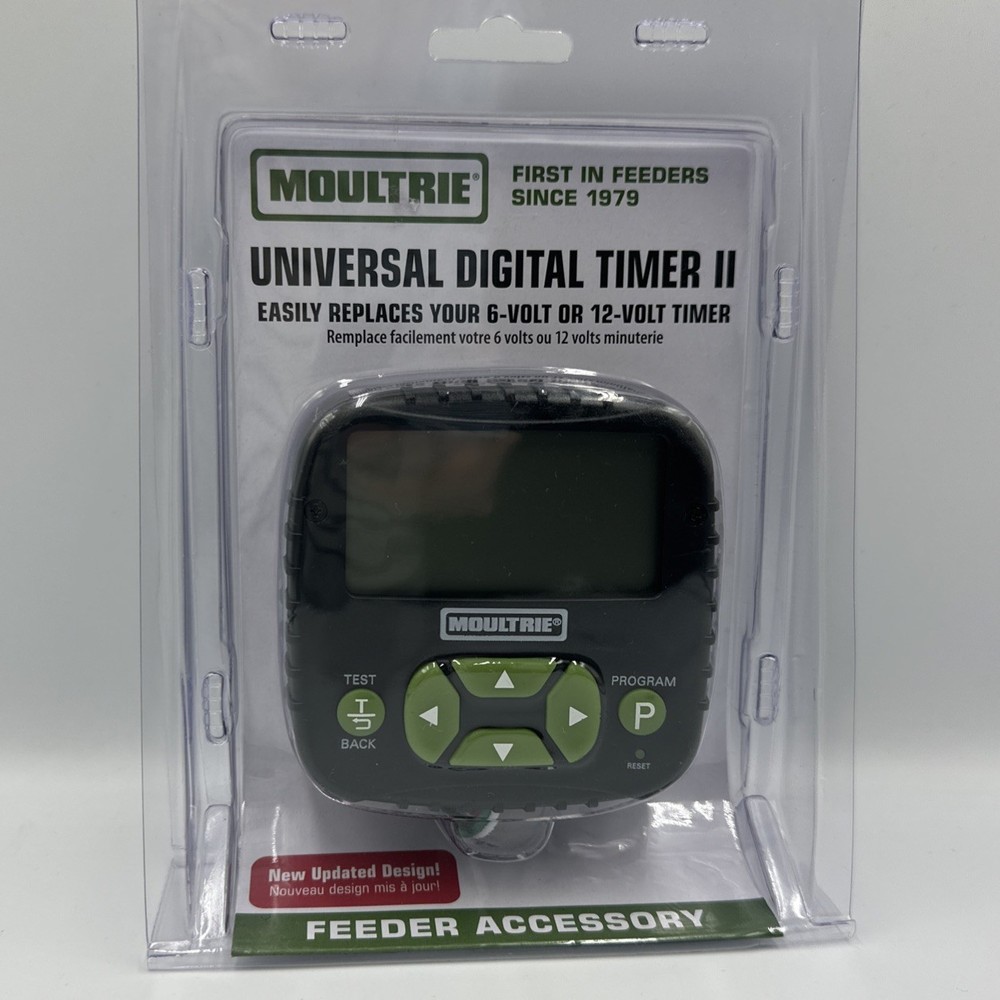 Moultrie Universal Digital Timer II Feeder Accessory, New