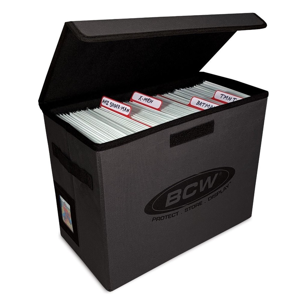 BCW Comic Book Foldaway Light-weight Collapsible Holds 125+ Comics **FIVE PACK**