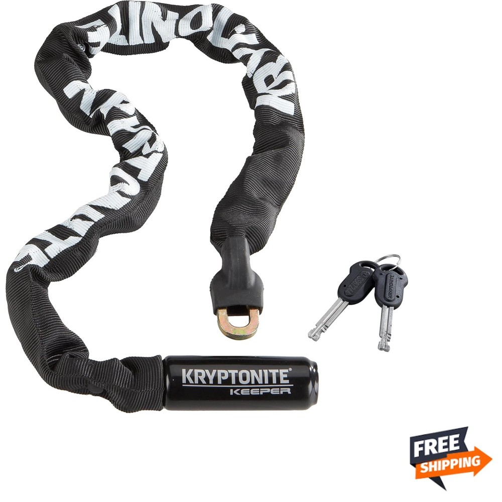 Kryptonite Keeper 785 33.5-inch Chain Lock:  Security for Bikes & More