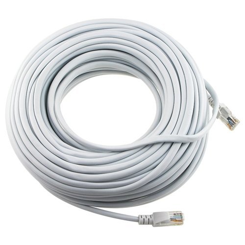 Ethernet Network Patch Cat5E Cable (25ft) - White