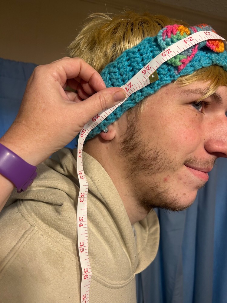 crocheted ear warmers