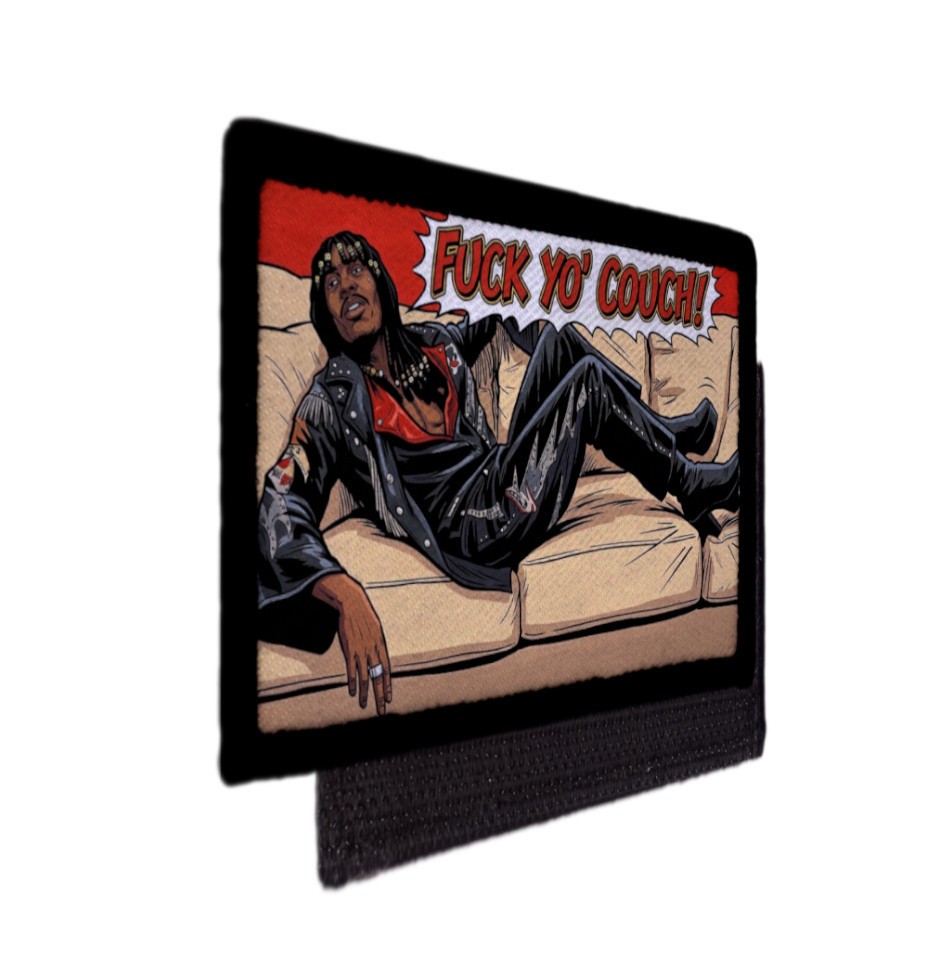 F Yo Couch Dave Chappelle Comedy Patch Sew on [sub]