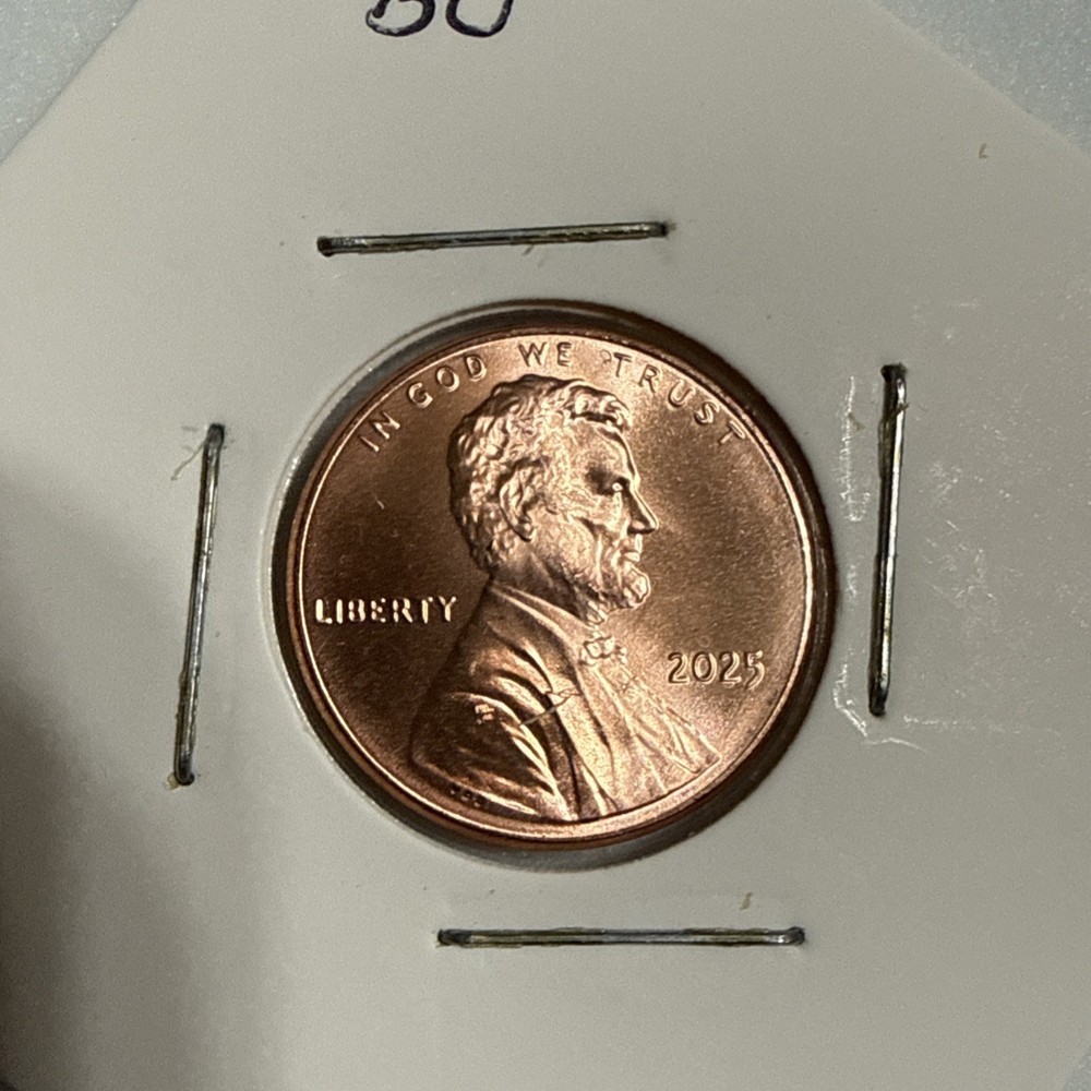 2025 P LINCOLN PENNY UNCIRCULATED FROM ROLL