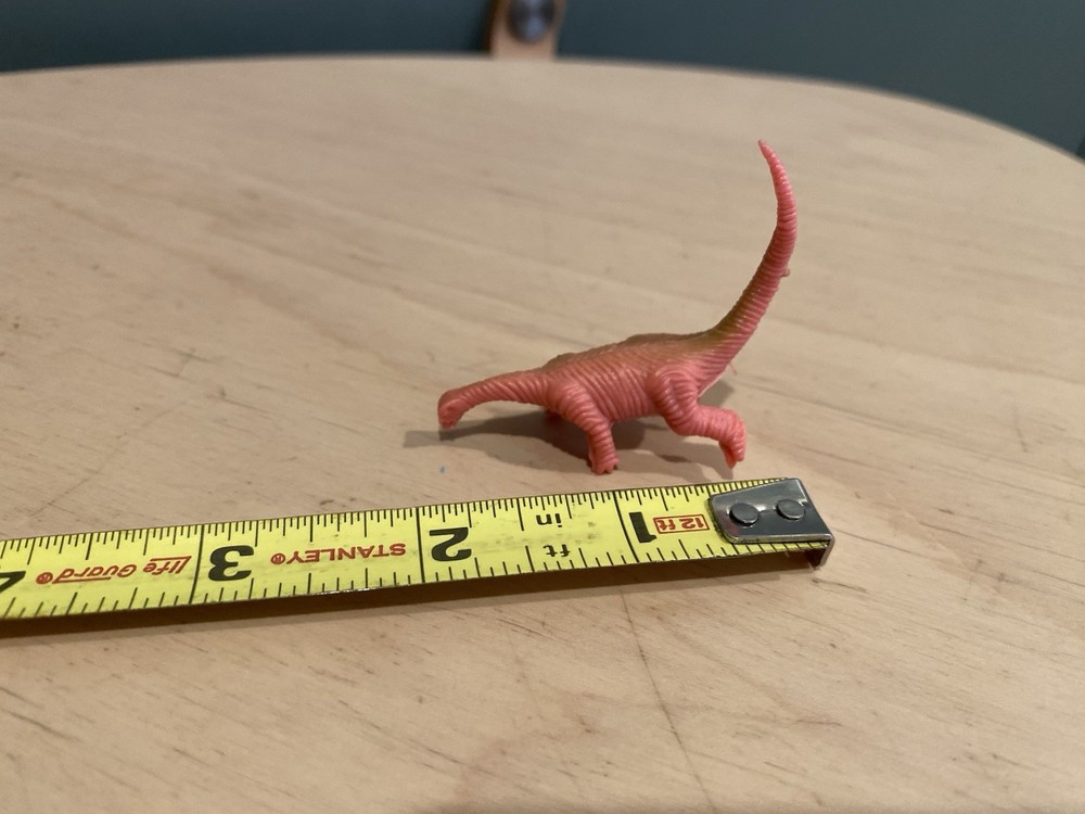 Vintage mini figure Dinosaur 2”