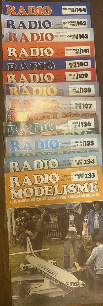 RADIO MODELISME 1976-1979 (41 Issues) (#109-#150)