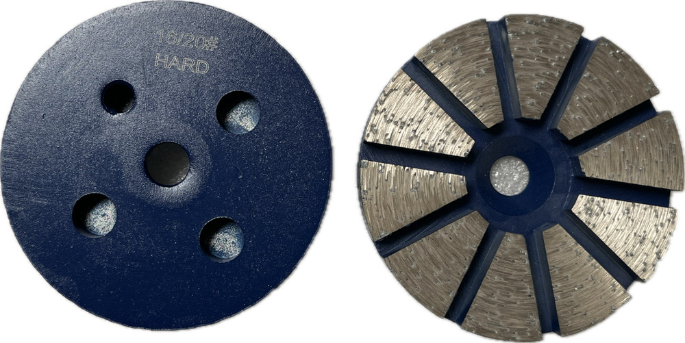 3'' 10 segments Puck, Trapezoid Metal Disc.