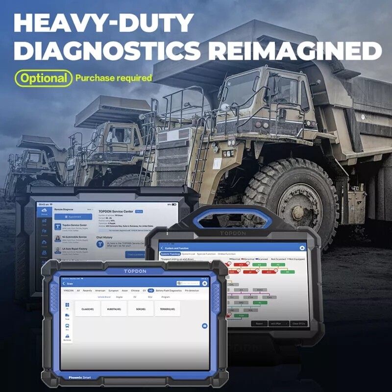 TOPDON Phoenix Smart Key FOB Programming Tool Bidirectional Key Coding 41+ Reset