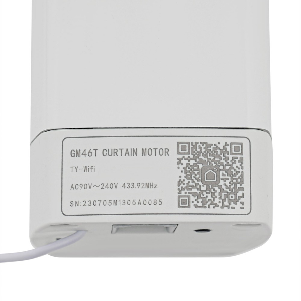 Smart Motorized Curtain Track with Remote Control, Voice Control Compatible