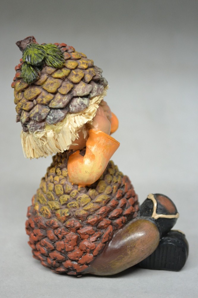 Resin Pinecone Figurine