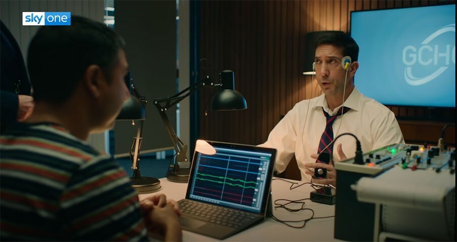 USB Polygraph Machine 3 Military Detector Test Testing Truth Dare Damaged Box