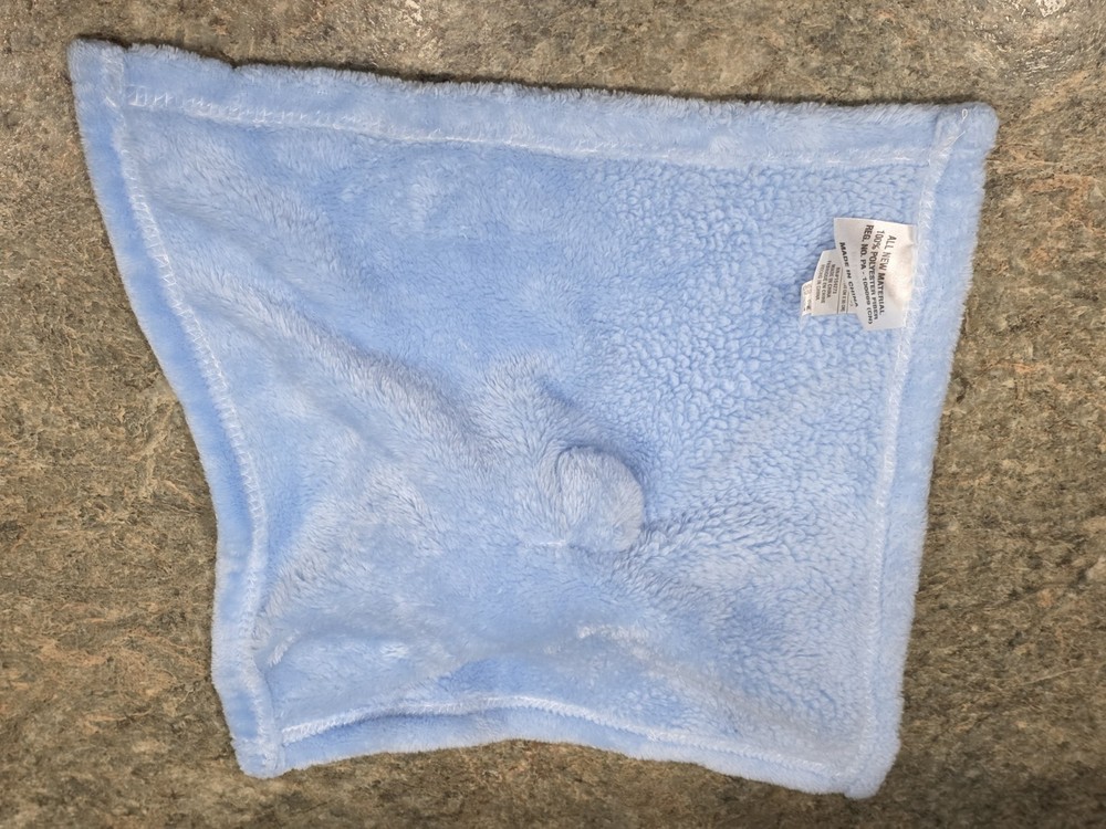 Dream Kids Blue Giraffe Security Blanket