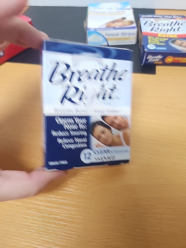 Vintage Breathe Right Strips 112 Total