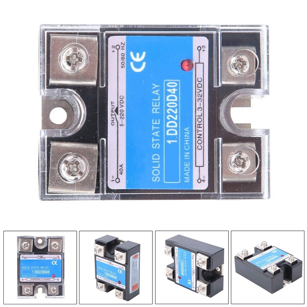 Control Relay Part Replacement Solid State Relay Load 5-220VDC 3-32VDC