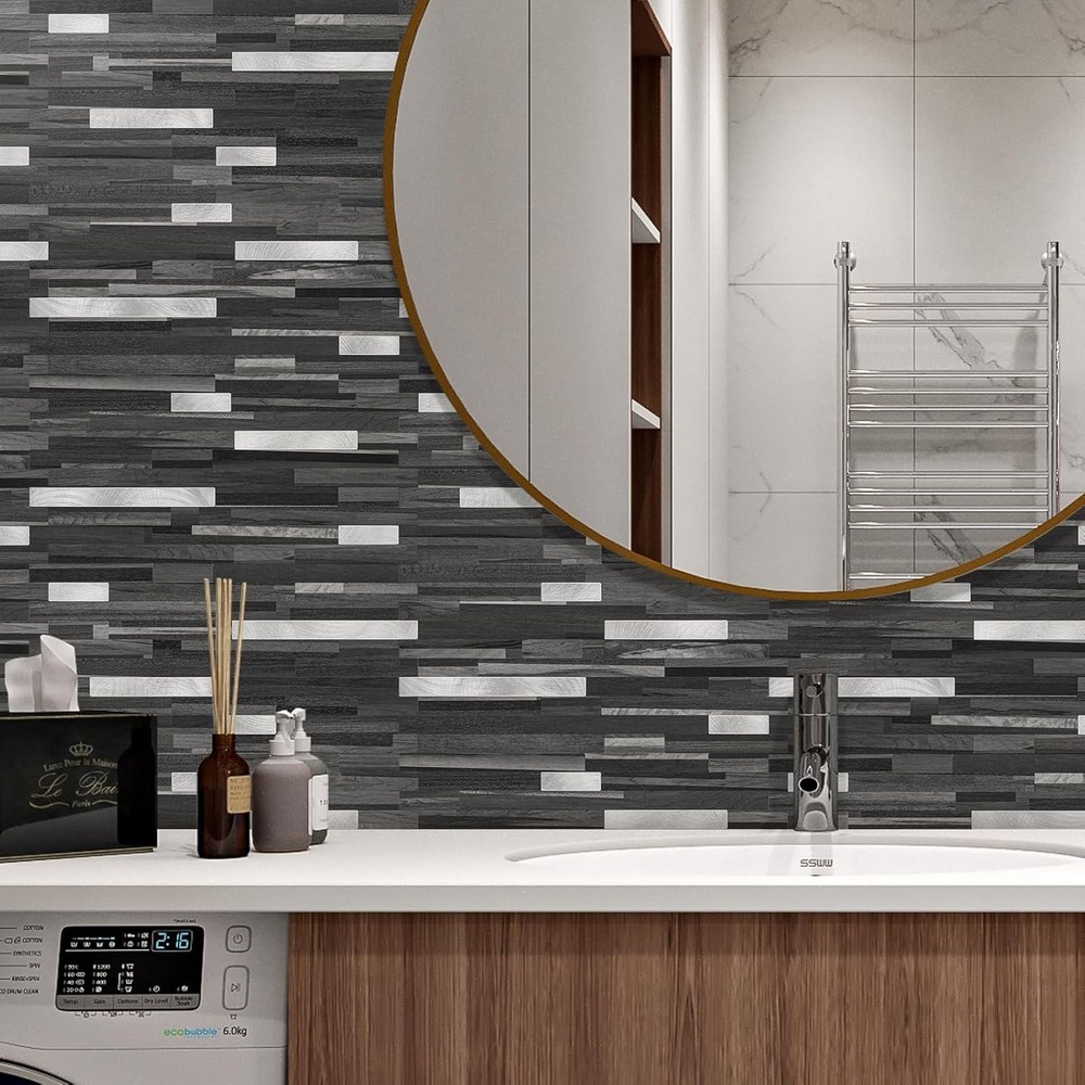 20 Sheets Peel & Stick Backsplash Tile Stick on Backsplash Kitchen & Bathroom