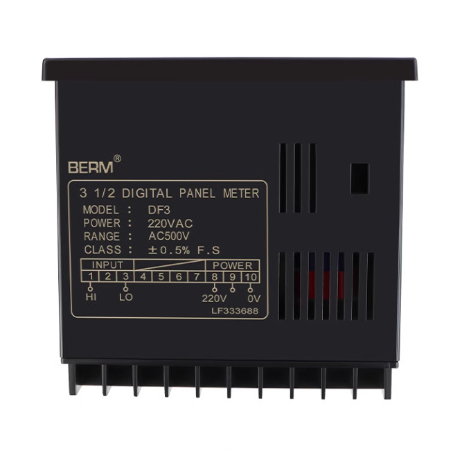DF3 Series Voltage Current Test Meter DC/AC Voltmeter Ammeter Digital Display