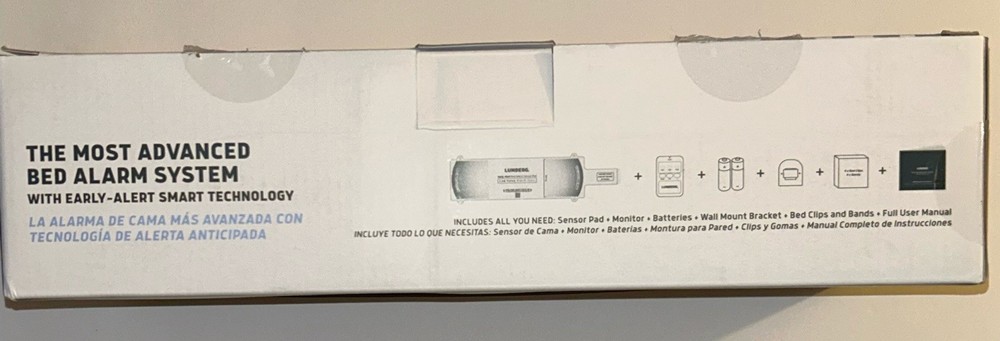 Lundberg Early Alert Bed Alarm System With Wireless Sensor Pad