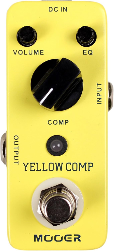 MCS2 Yellow Compression Effects Pedal