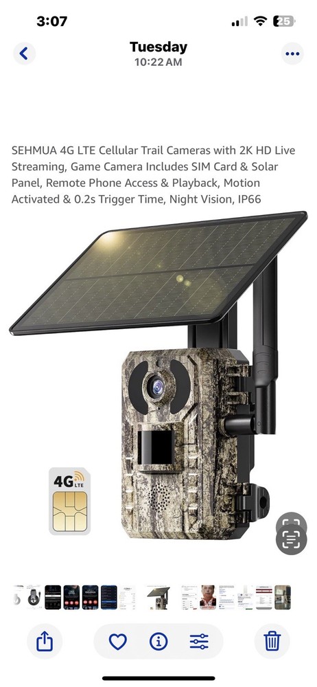 Solar Cellular Game / Trail Camera