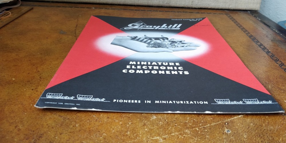1950's Grayhill ~ Catalog M-202 ~ Miniature Electronic Components