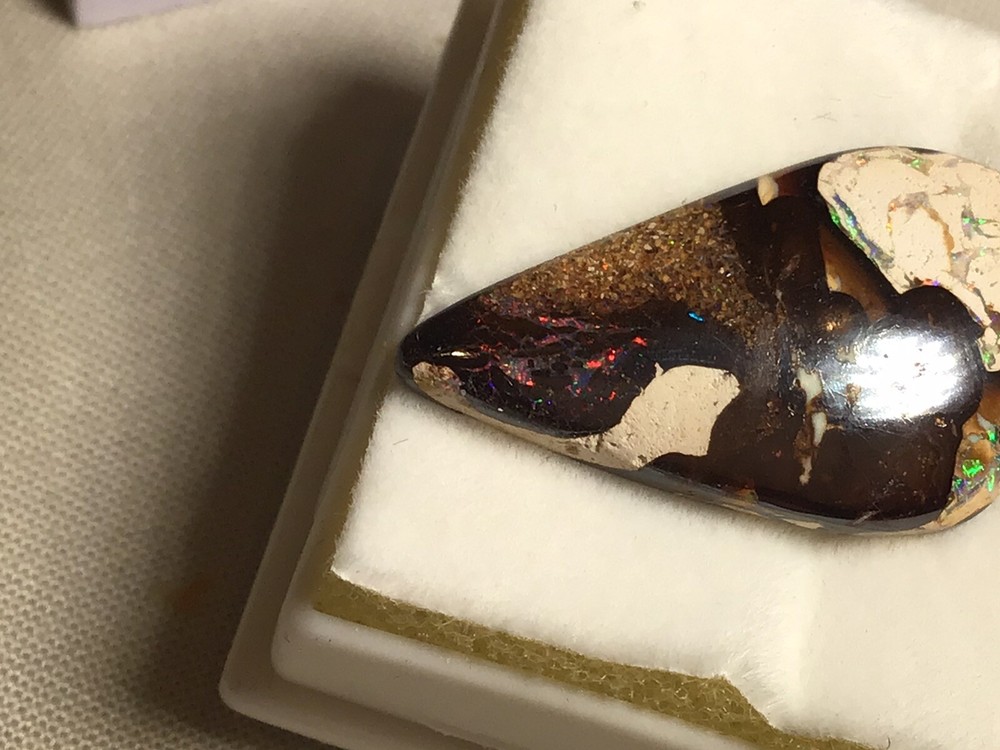 All Natural Solid Australian Boulder Opal, 16.65 carats